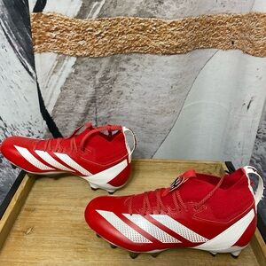 Size 10.5 Adidas Adizero Impact + PE Patrick Mahomes Chiefs Red Football Cleats